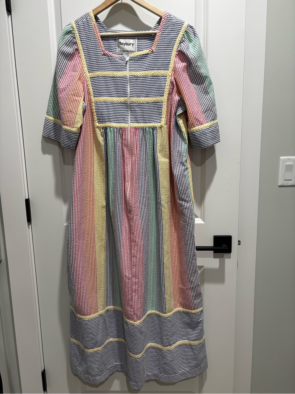 Saybury Pastel Multi-Stripe Seersucker - Pastel Stripe